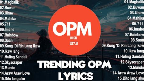 opm songs|Here's an OPM playlist of songs to listen this Holy Week .